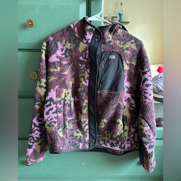 Mountain Hardwear Tops - Mountain Hardwear HiCamp Fleece Snap Front Jacket Women’s xs
